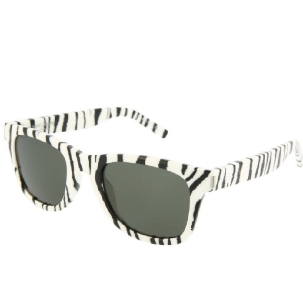NWT Saint Laurent Zebra Print Sunglasses
